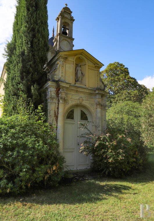 Dans la Sarthe, à l’est du Mans, un château du 19e siècle d’inspiration Renaissance dans son parc de onze hectares - photo  n°33